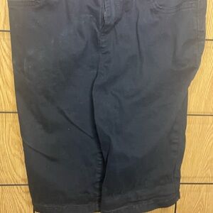 Place Black Pull-On Kids Shorts with Elastic Waist